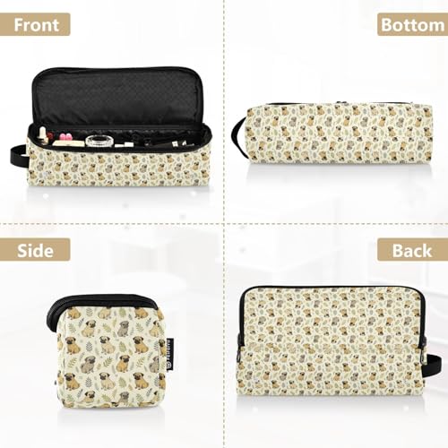 Bolsa de viaje y tapete resistente al calor para herramientas de cabello Hot Hair Tools, con cierre y diseño portátil para planchas, rizadores y planchas de pelo miniatura 5