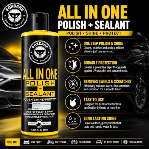 Foxcare Store Foxcare All in One Polish + Sealant, 2x1000ml - Image 5
