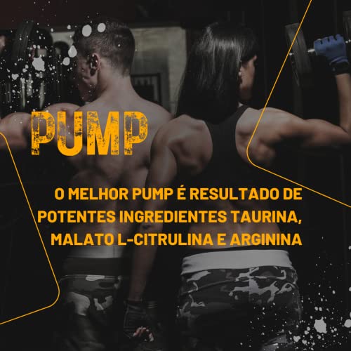 Bruttus - Pré Workout 200g (Cafeína, Beta alanina, Taurina e Arginina) 0g Carbo (Açaí)