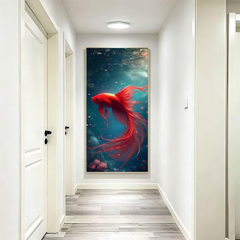 Pintura por numeros diy para combatir el estres con lienzos de 60x120cm 3