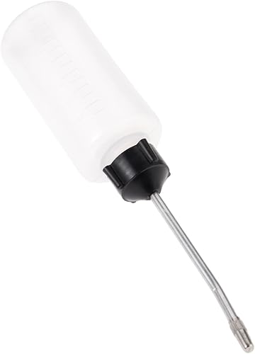 Máquina de coser de plástico Engrasadordispensador de aceite 4.1 fl oz con pico largo de la boca