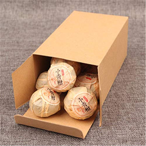 100g Premium Yunnan Maduro Pu-erh Té en caja Pequeño verde Citrus Puer Tea Té negro - Imagen 3