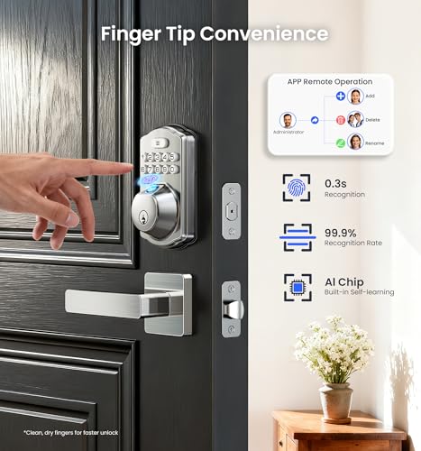 Touchscreen Smart Door Lock