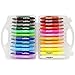 Mont Marte Signature Twistable Colours, 25 Piece, 24 Blendable Colour Sticks and 1 Paint Brush, Suitable for Drawing, Painting and Colouring