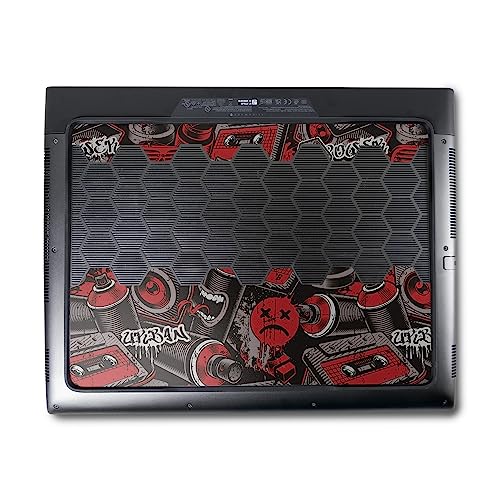 Image of MightySkins Skin Compatible with Alienware M18 R1 (2023) Full Wrap Kit - Red Hip Hop | Protective, Durable, and Unique Vinyl Decal wrap Cover | Easy to Apply & Change Styles | Made in The USA