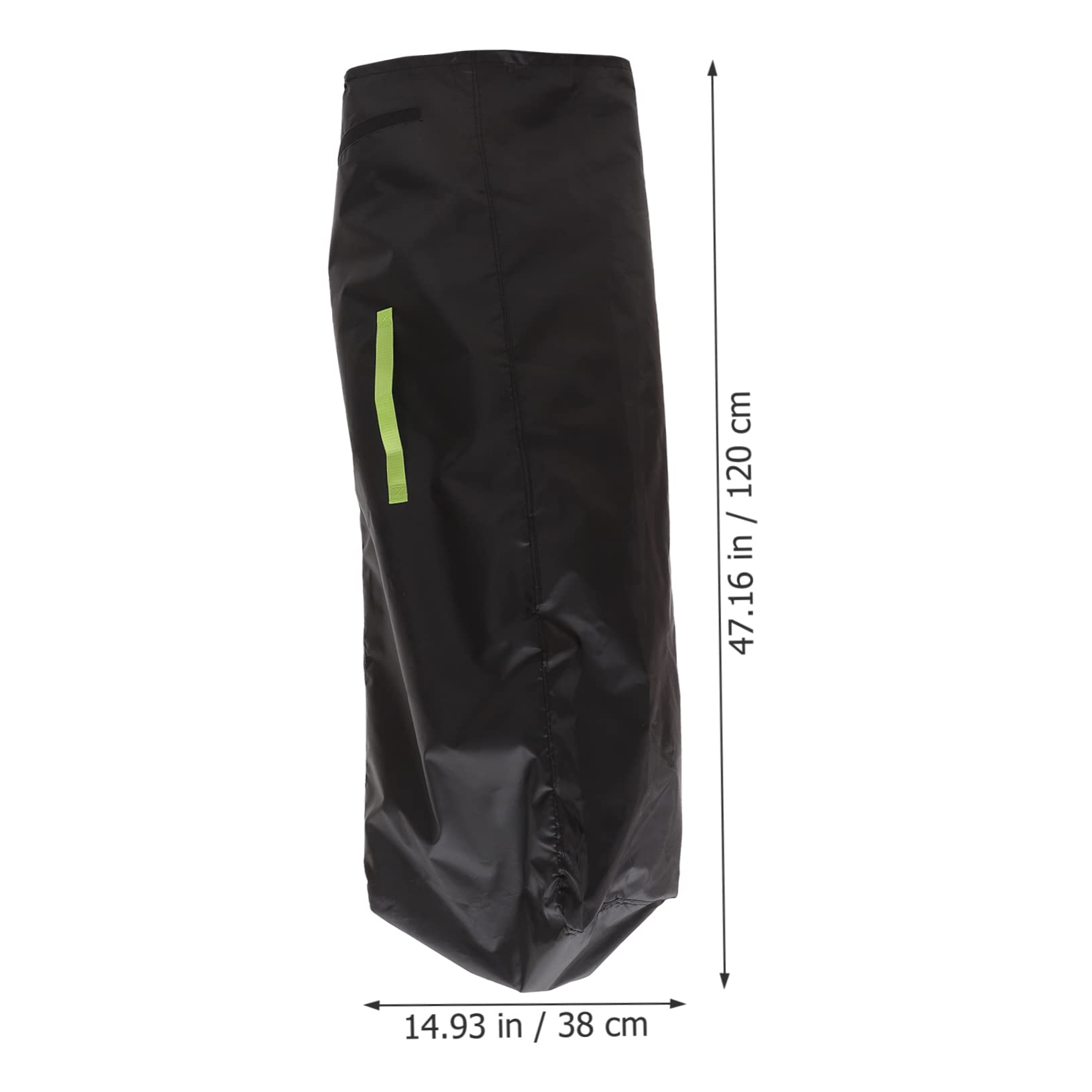 Garneck Borsa Porta Oggetti per Passeggino, Copertura da Viaggio Oxford Nero, e Facile da Pulire, per Uso Quotidiano e Gate Check