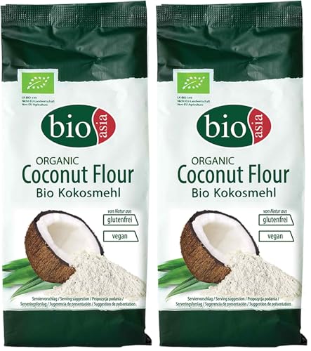 Bioasia Harina De Coco Bio 250 g (Paquete de 2)