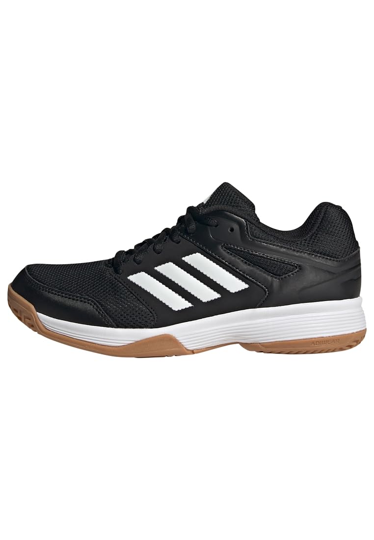 Adidas Damen Speedcourt Shoes, Core Black/Cloud White/Gum, 41 1/3 EU
