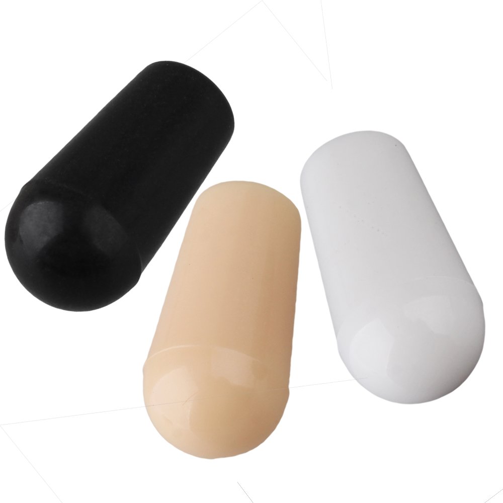 Amazon | Yibuy 30 個入れ 3mm クリーム/ブラック/ホワイト