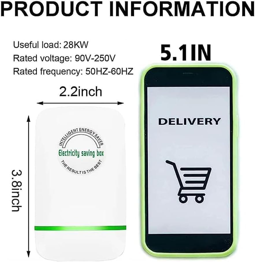 Miniatura 5 de Pro Power Saver - Dispositivo de ahorro de electricidad para ahorrar electricidad, dispositivo de ahorro de energía Pro 2024, ahorro de