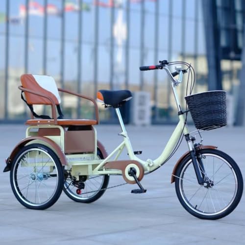 Triciclo Plegable para Adultos y Mayores 20in miniatura 2