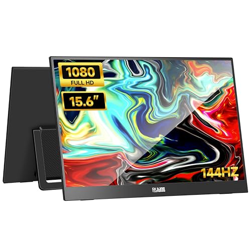 Image of 15.6inch Portable Gaming Monitor,IPS Screen USB-C HDMI 144hz Portable Ultra-Slim Display,Laptop Monitor for PC, PS5 /4, Mac, Xbox,Switch