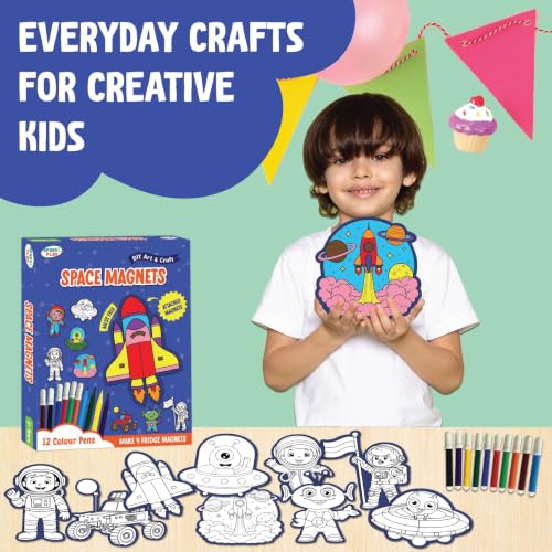 Image of SparkLPlay Coloring Kit. Art & Craft for Kids. 9 DIY Activities. Age 3+