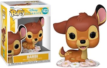 Funko Pop Bambi 80th Anniversary + Protector Pop! Disney Classics Vinyl Figure Gift Set Bundled with ToyBop Box Protector Collector Case Bambi