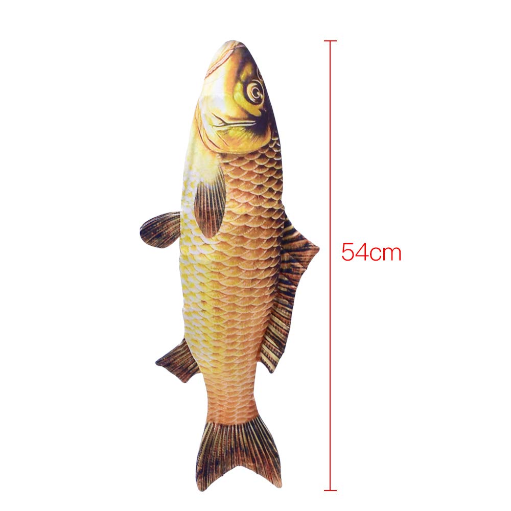 Enjoyer Apareciendo pescado trucos de magia pescado apareciendo de tarjeta caso magia mago etapa ilusiones truco accesorios mentalismo juguetes divertidos (54 cm)