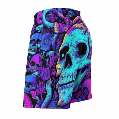 Swim Trunks for Men, Smooth Sports Shorts with Pockets and Mesh Cloth for Swimming, Running (XS-3XL)4