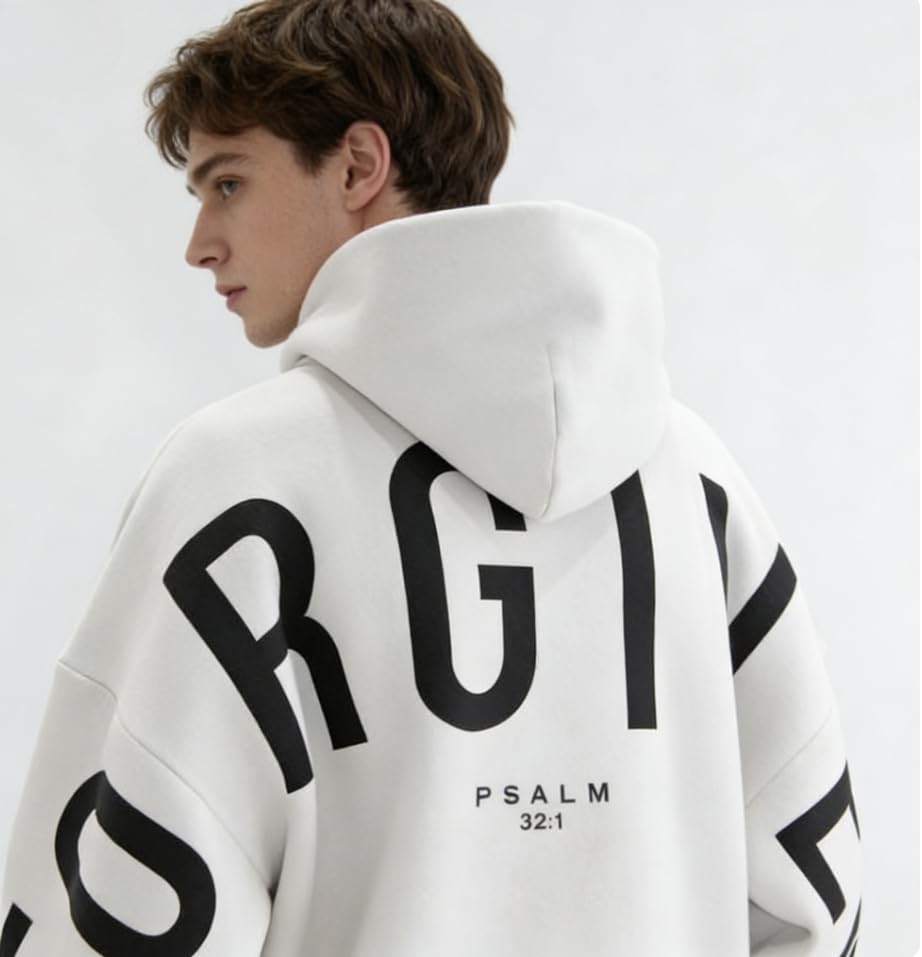 Unisex Y2K Vintage Slogan Oversized Hoodie Retro 2000s Streetwear Casual Edgy Pullover for Daily Outfits - Image 4