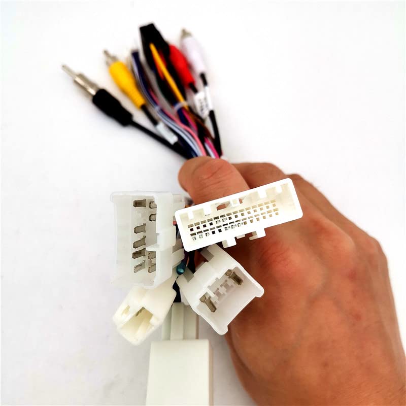 16PIN Car for Audio Stereo Android Power Wiring Harness Cable Adapter with Canbus for Subaru XV Crosstrek 2017+ Forester 2017-2019