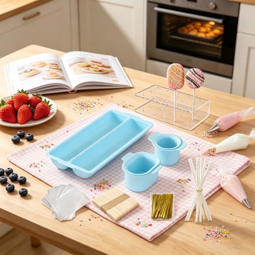 Juego de moldes para cake para caramelos chocolate postres y hogar 4