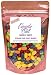 Sugar Free Sours Jelly Beans 8 Ounce 1/2 Pound - Sugar Free Candy in CandyOut Sealed Stand-up Bag