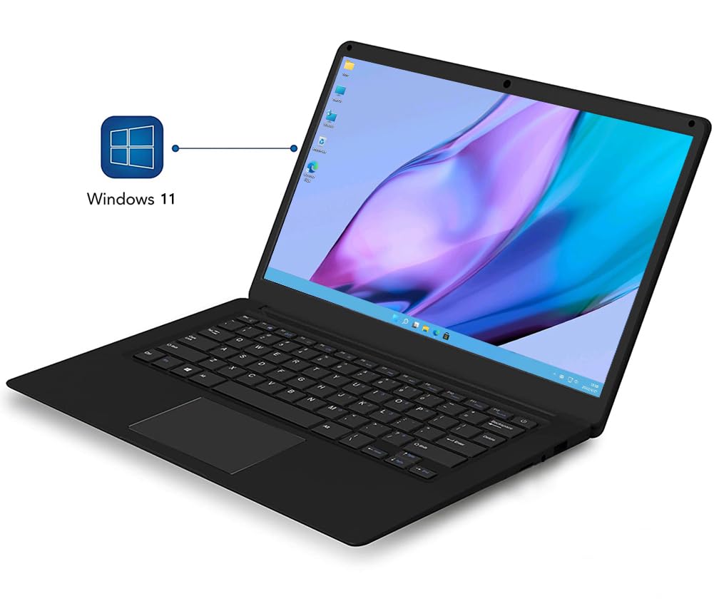 Ordinateur portable windows 11 full hd 1080p 14,1'' ram 4gb rom 64gb + sd  512go yonis - Conforama