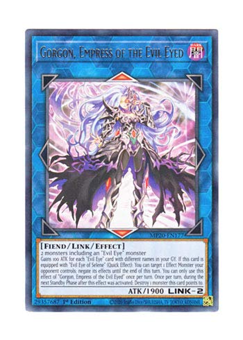 遊戯王 - 【英語】呪眼の女王 ゴルゴーネ　プリズマ Amazon.co.jp: 遊戯王 英語版 MP20-EN177 Gorgon, Empress of