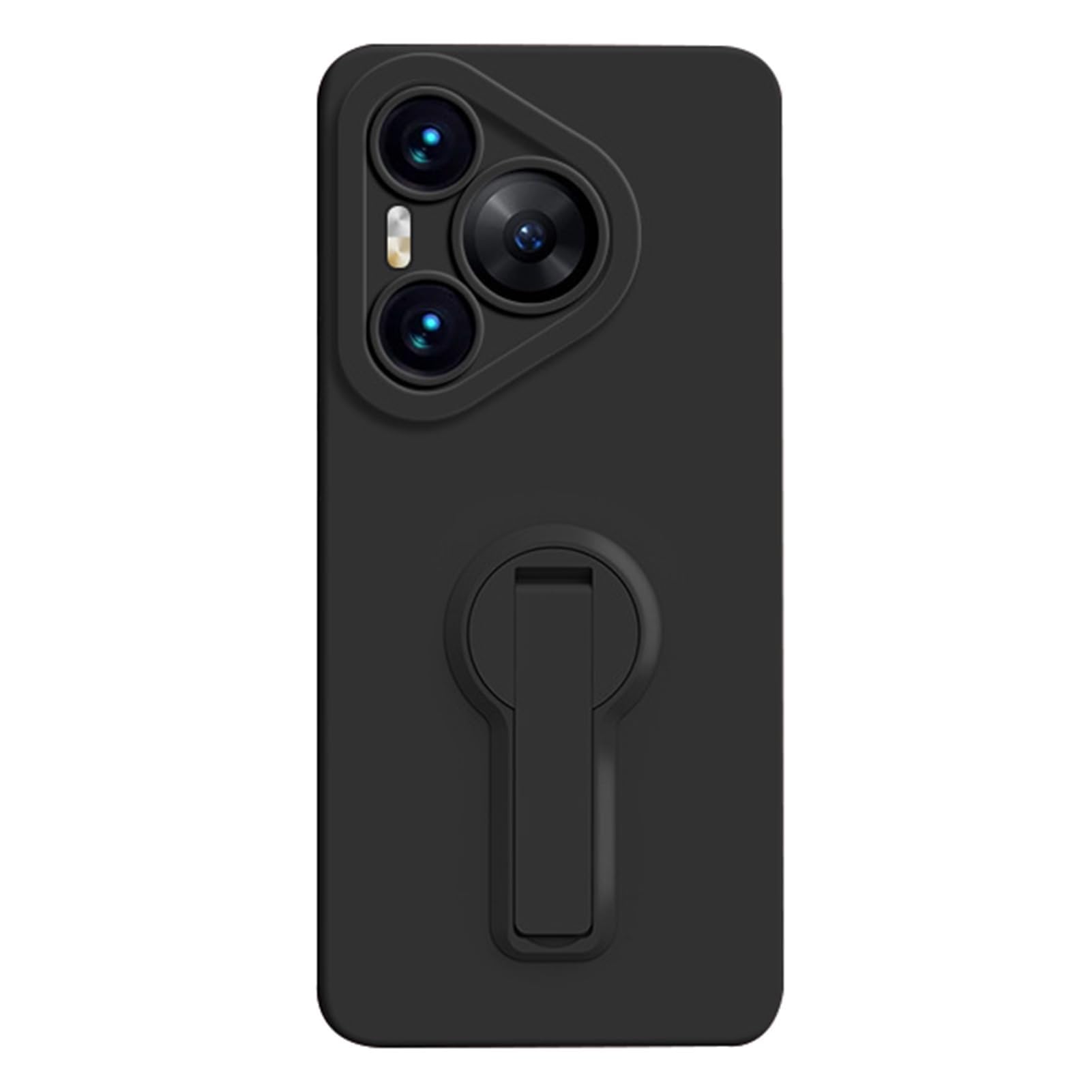 Protection photo Huawei Pura 90 silicone noir antichoc avec anneau support