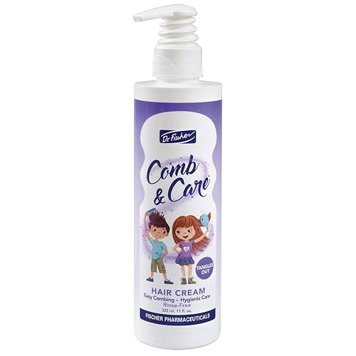 Miniatura 10 de Desenredador para el cabello por Dr Fischer  Crema para dejar en niños  Rico en aceite de romero y vitamina B5 Para un cabello fácil de peinar  11