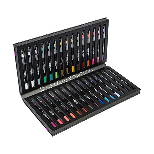 SHANY-Multi-Use-Chunky-Pencils-for-Eye-Shadow-Eyeliner-Lip-Liner-Lipstick-WVitamin-E-Aloe-Vera-Set-of-30-Colors SHANY Chunky Eyeshadow Pencils Lip Liner, Eyeliner, Eye Pencils - Multi-Use Chunky Pencils for Eye Shadow, Lip Makeup, Lipstick with Vitamin E and Aloe Vera - Premium Packaging - Set of 30 Colors