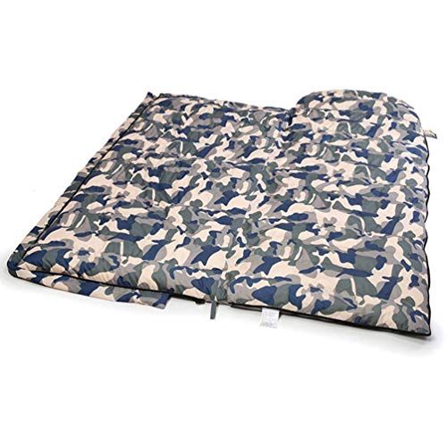 Saco de dormir Lioobo para acampar duplo saco de dormir para caminhadas, mochilão, atividades ao ar