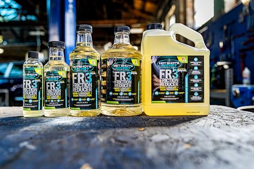Image of Hot Shot's Secret FR3 Friction Reducer Oil Additive, 64 oz | Treats 42 quarts. Reduces friction and wear while improving engine performance and fuel economy.