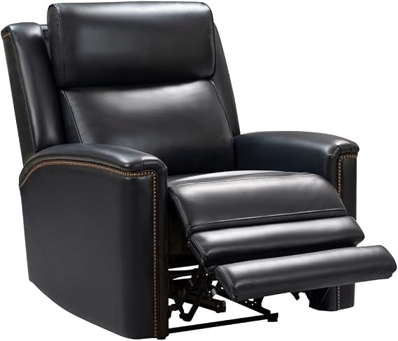 BarcaLounger Tomas Power Recliner-Midnight Blue