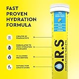 O.R.S Hydration Tablets - Lemon, Pack of 1 | Winter Electrolytes for Dehydration, Sports & Travel Recovery Drinks | Oral Rehydration Salts for Electrolyte Replacement | Vegan, Gluten-Free, Low Calorie - Image 2