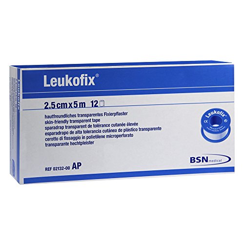 Preisvergleich Produktbild Leukofix Verbandpflaster 2,5 cmx5 m, 12 St