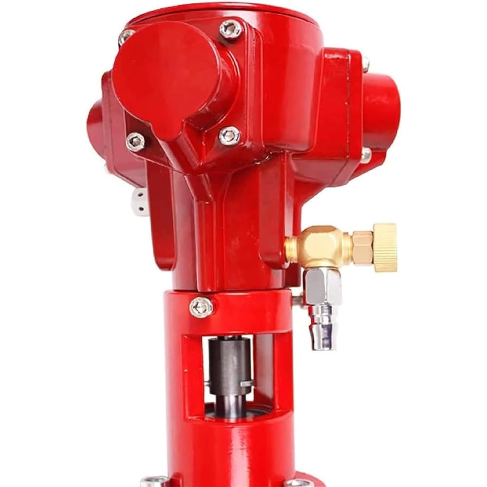 Mezclador de pintura neumático para cubos de 5 galones, velocidad variable 1500-2600 RPM, agitador de altura ajustable para revestimiento y mezcla de tinta