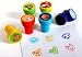 Playscene0153; Dog Self Inking Stamps For Kids (DOG - 24 PACK)