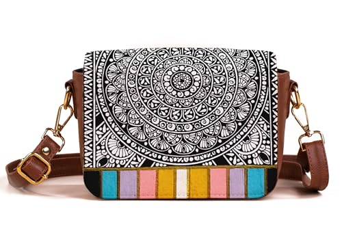 Image of Kalankit Rakhi Gift Hamper For Sister | Rakhi Gift For Girls, Sling Bag For Women, Travel Crossbody Bags, Stylish Cross Sling Bags for Woman | Rakhi Gifts For Sister, Gifts for Rakshabandhan