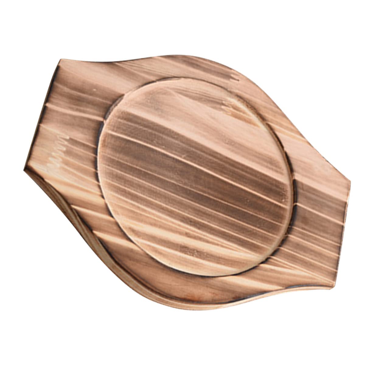 Amosfun 10st Schale Aus Stein - Schüsselmatte Aus Stein Rundes Tablett Tischsets Für Den Esstisch Essmatte Topfuntersetzer Für Heiße Untersetzer Topfhalter Kreistablett Rührschüsseln Holz