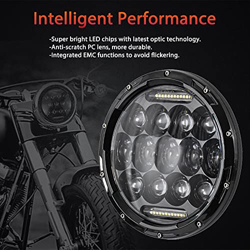 7-Zoll LED Scheinwerfer für Motorräder von JMTBNO