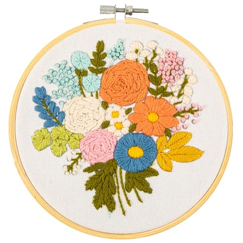 Image of DIAMOND DOTZ Romantic Rose Bouquet Embroidery Kit for Beginners and Adults