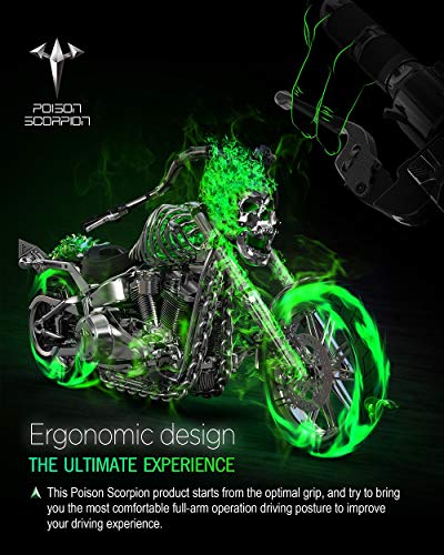 Poison Scorpion 02-A522-001 Black H1-622 Motorcycle Brake Clutch Levers Wheel Adjustable Compatible With Xg500 Xg750 Street 500 750 thumb #3