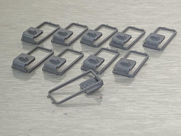 Amazon.co.jp: TOMIX 98823 先頭部幌枠パーツ 薄め10個セット