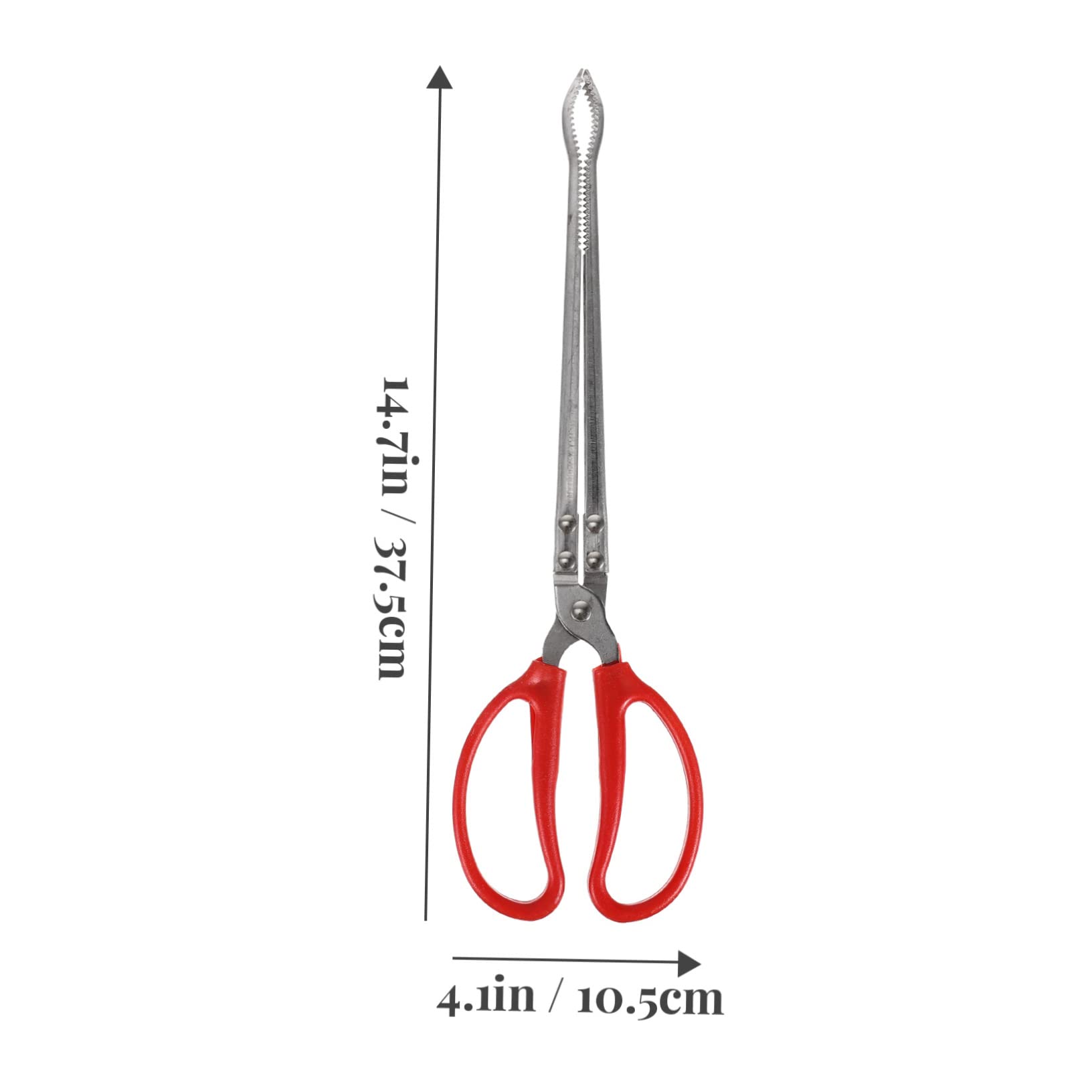 Pinza Multifunción para Pesca de Anguila y Calamar 37.5X10.5 CM Acero Inoxidable y ABS Ligera Antideslizante para Captura en Mar