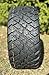 14 Inch Machined Black Fusion Golf Cart Wheels & Tires Set of 4, 23x10-14 All Terrain Tires DOT Certified Golf Cart Wheels Compatible with EZGO, Club Car, YMH,5 or 6