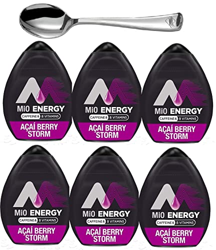 MiO Liquid Flavor Enhancer with Caffeine and B-Vitamins - 3-Pack brought by Southwind Enterprises (Black Cherry) image 5