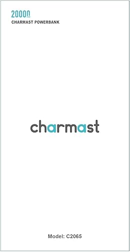 Miniatura 10 de Charmast Power Bank 20000mAh, cargador portátil de carga rápida de 20 W con cables integrados, batería USB C, cargador de teléfono portátil delgado