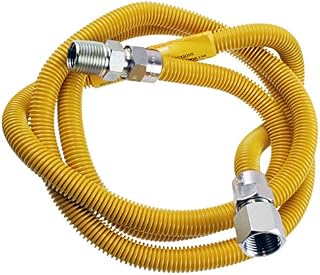 Supplying Demand 203-3132 Dryer Gas Hose With Fittings Compatible With 1/2" MIP x