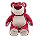 Disney Store Lotso Grande peluche douce Toy Story 3 en tissu doux au toucher avec détails brodés et garnie d'un doux parfum de fraise – Convient à tous les âges