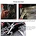 Qucik-Release Automotive Connector Tools, Automotive Connector Pliers, Car Electrical Disconnect Pliers, Applies to Long Spark, Fuel Line & Push Tab Style Plugs