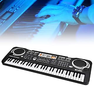 Clavier Piano, 61 Touches Électriques Numériques Clavier Piano Instruments De Musique Enfants Jouet avec Microphone… - Les Beatles, Paul McCartney, John Lennon, RIngo Starr, George Harrison Clavier Piano, 61 Touches Électriques Numériques Clavier Piano Instruments De Musique Enfants Jouet avec Microphone… – Image 6